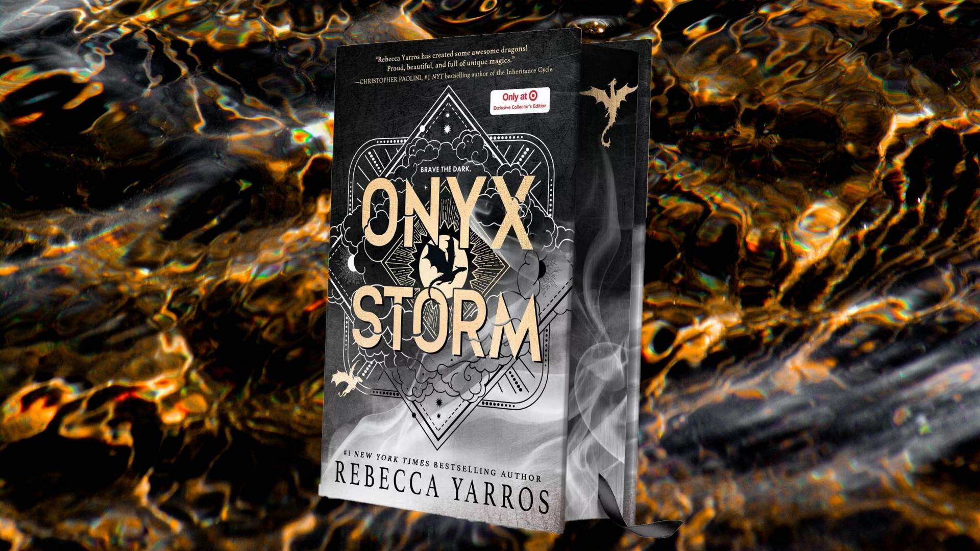 Onyx Storm Target Hardcover Reseller Exclusive