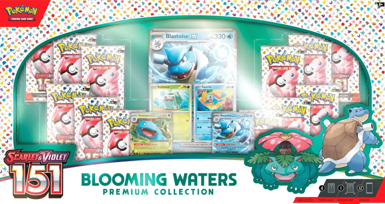 Blooming Waters Reseller Pokemon Card Restock