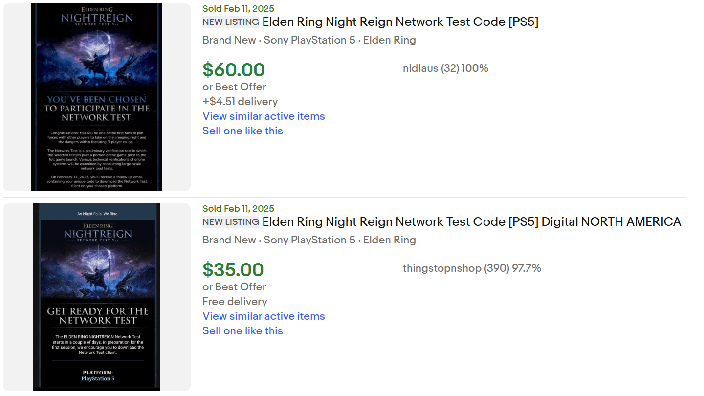 Nightreign Network Test Code for Sale