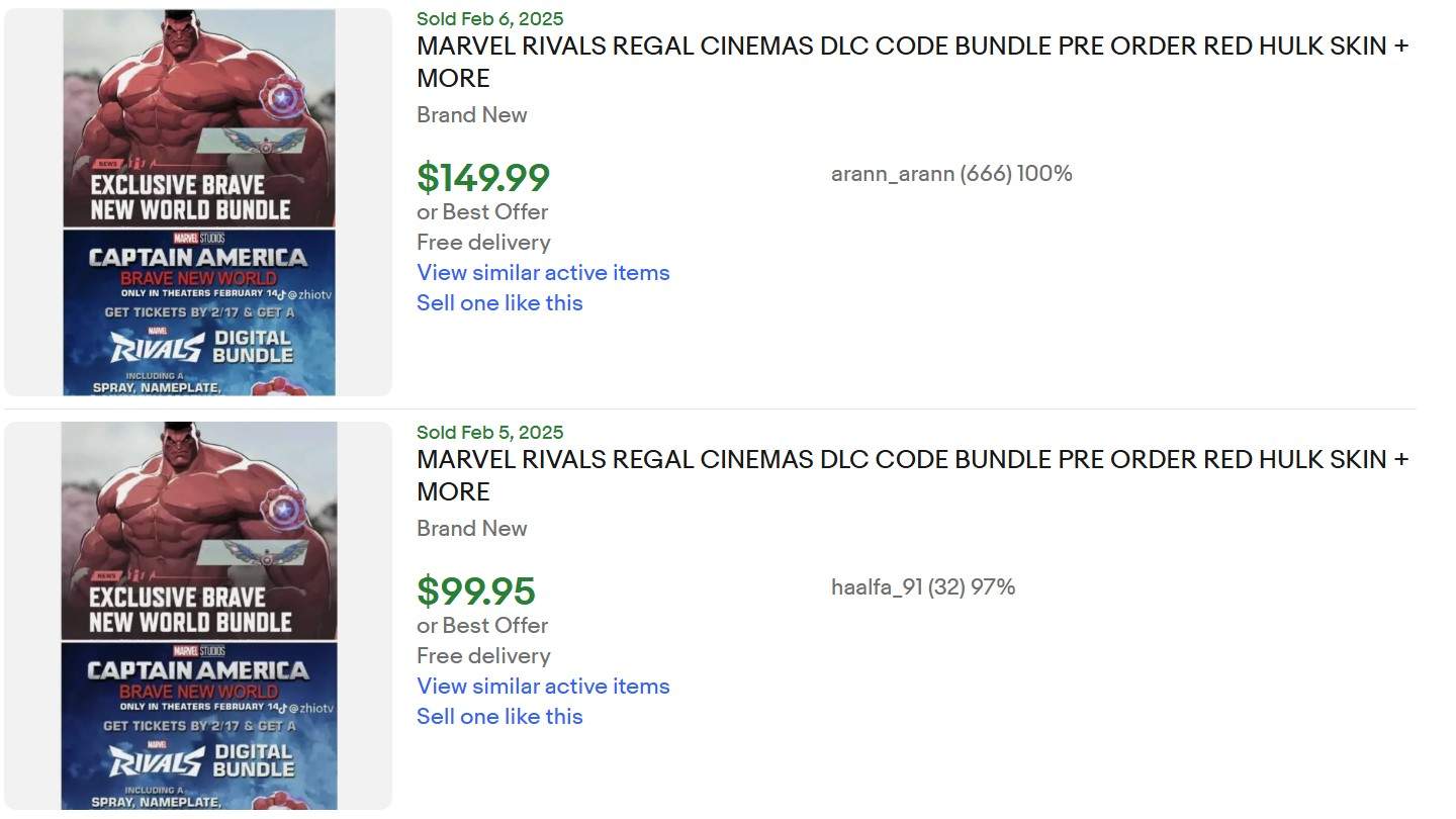 Marvel Rivals Red Hulk for Sale