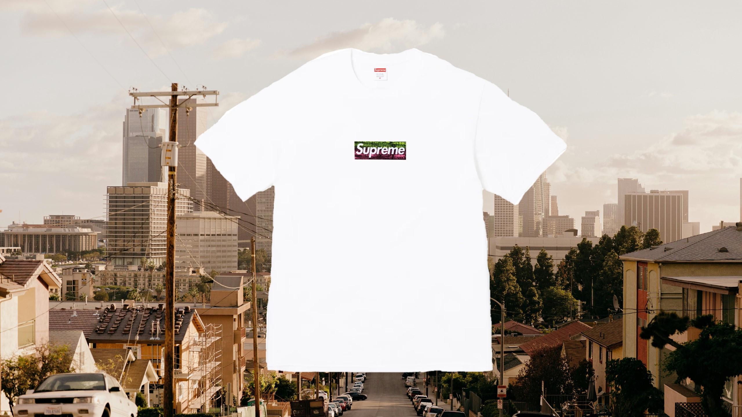 Supreme LA Fire T Shirt Reseller