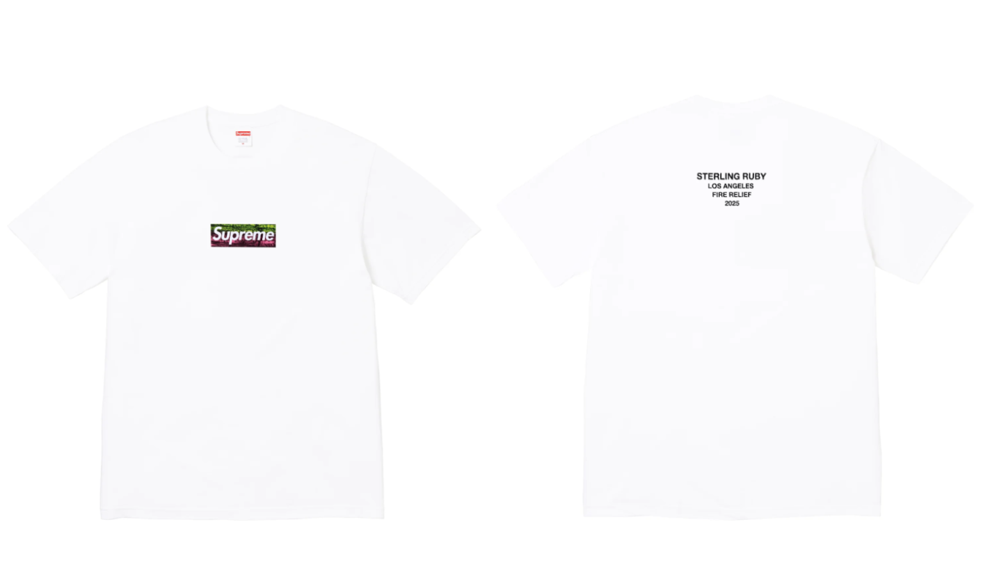 Supreme LA Fire Shirt Details Price