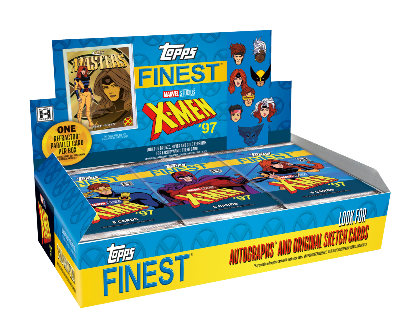 Topps Finest X Men 97 Hobby Box