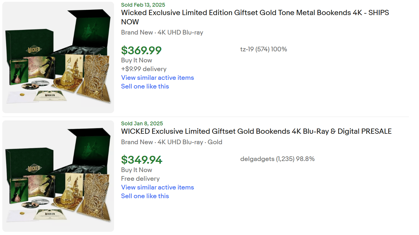 Wicked Limited Gift Set for Sale