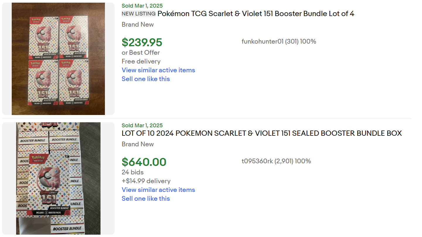 Pokemon 151 Booster Bundle for Sale