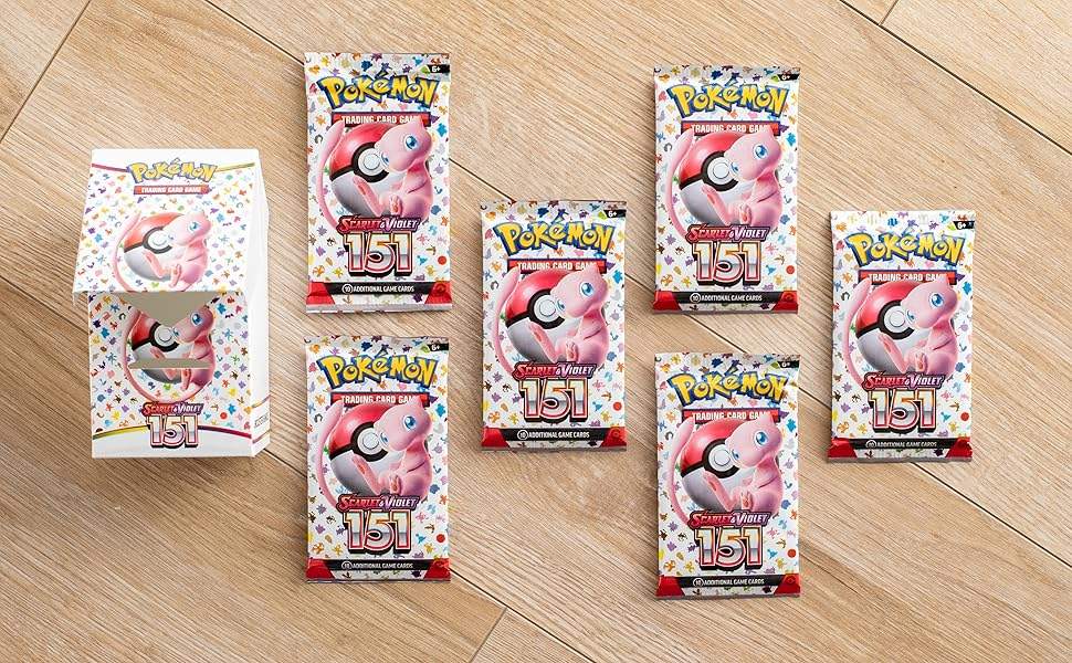 Pokemon TCG 151 Scarlet Violet Booster