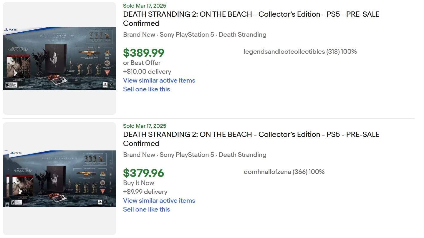 Death Stranding 2 Collector Edition for Sale
