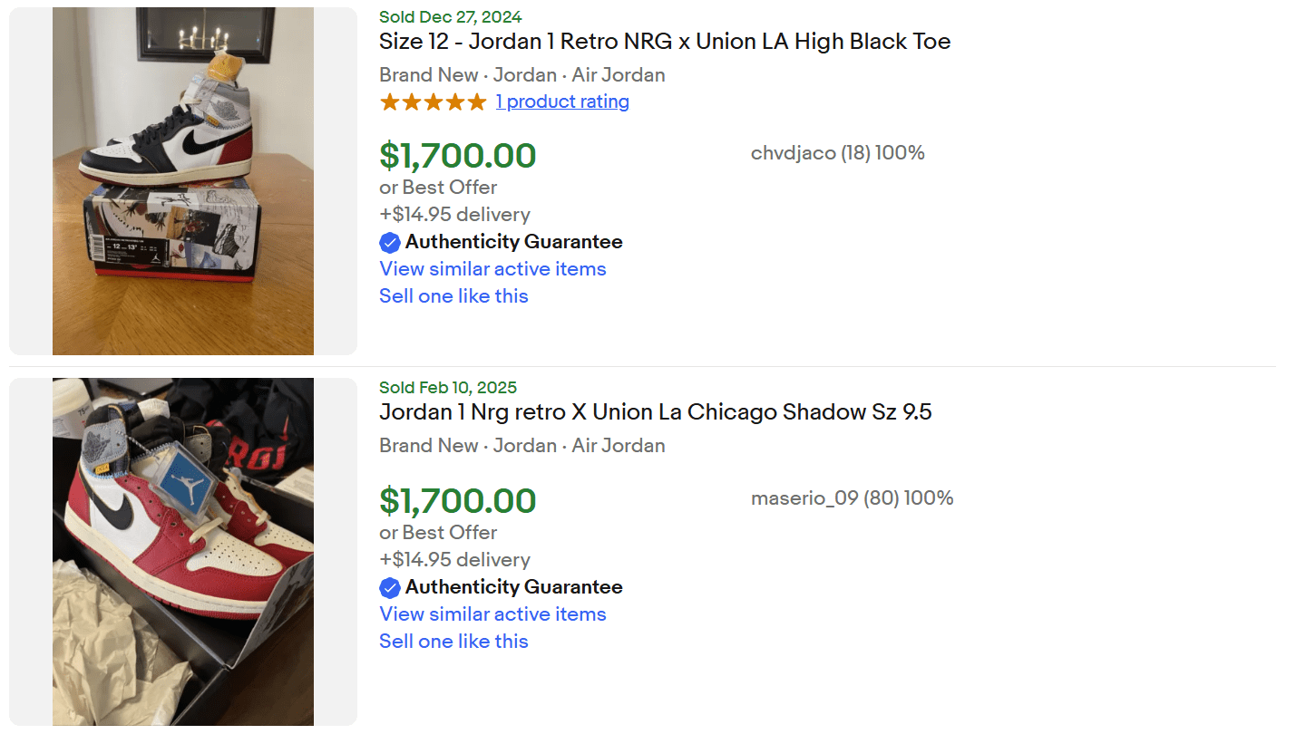 Union Air Jordan for Sale 2018