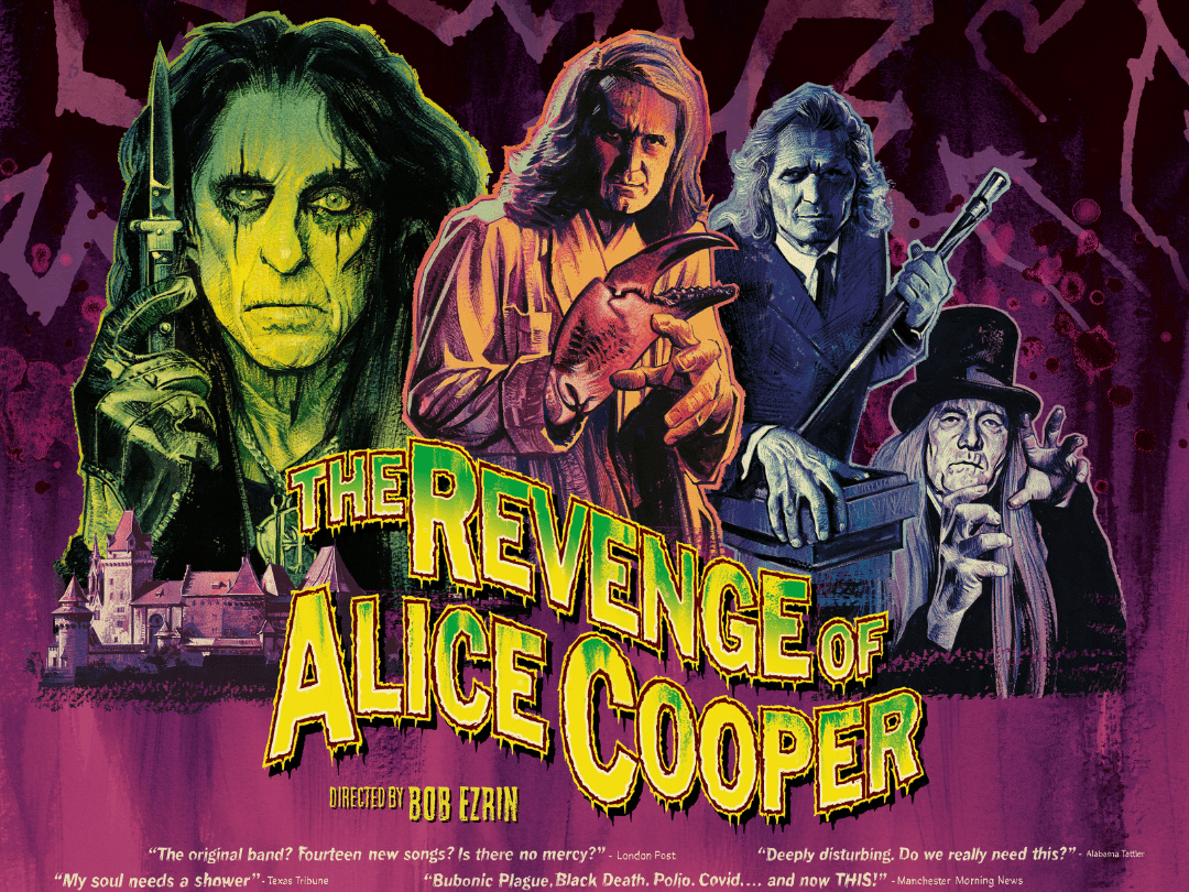 The Revenge of Alice Cooper Vinyl Signed