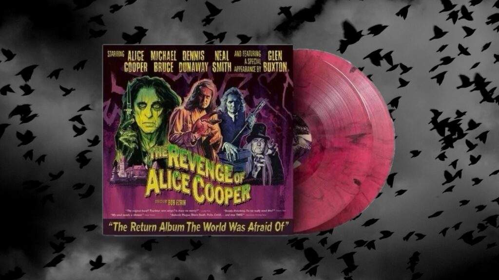 Revenge Alice Cooper Signed Vinyl Reseller