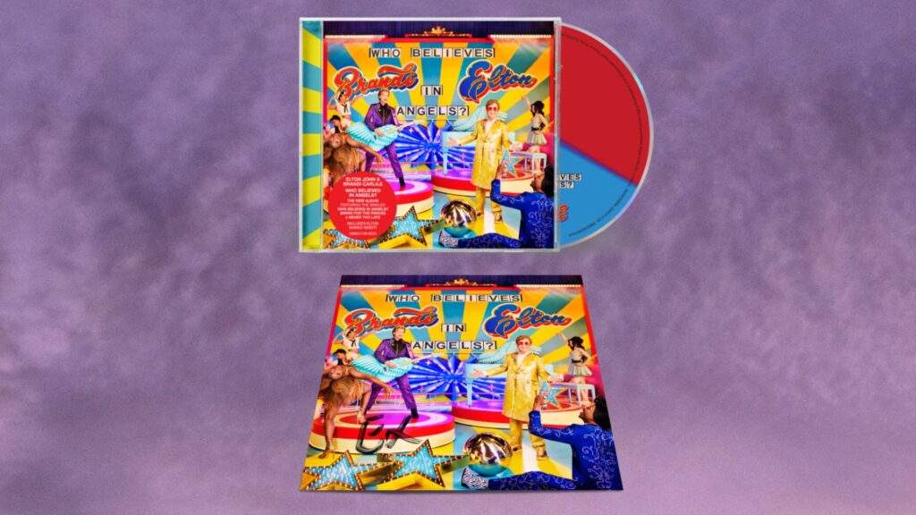Elton John Signed CD Reseller Angels