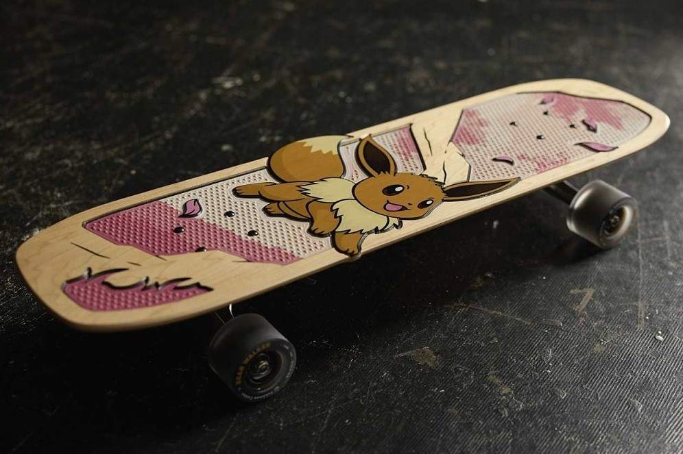 Bear Walker 2025 Eevee Pokemon Skateboard