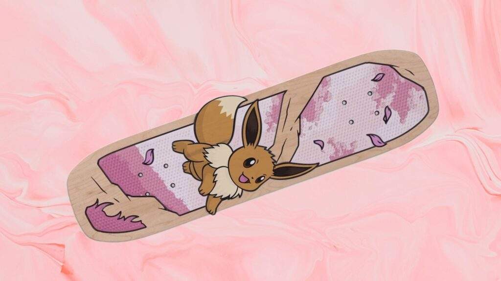 Bear Walker Pokemon Skateboard Eevee Reseller