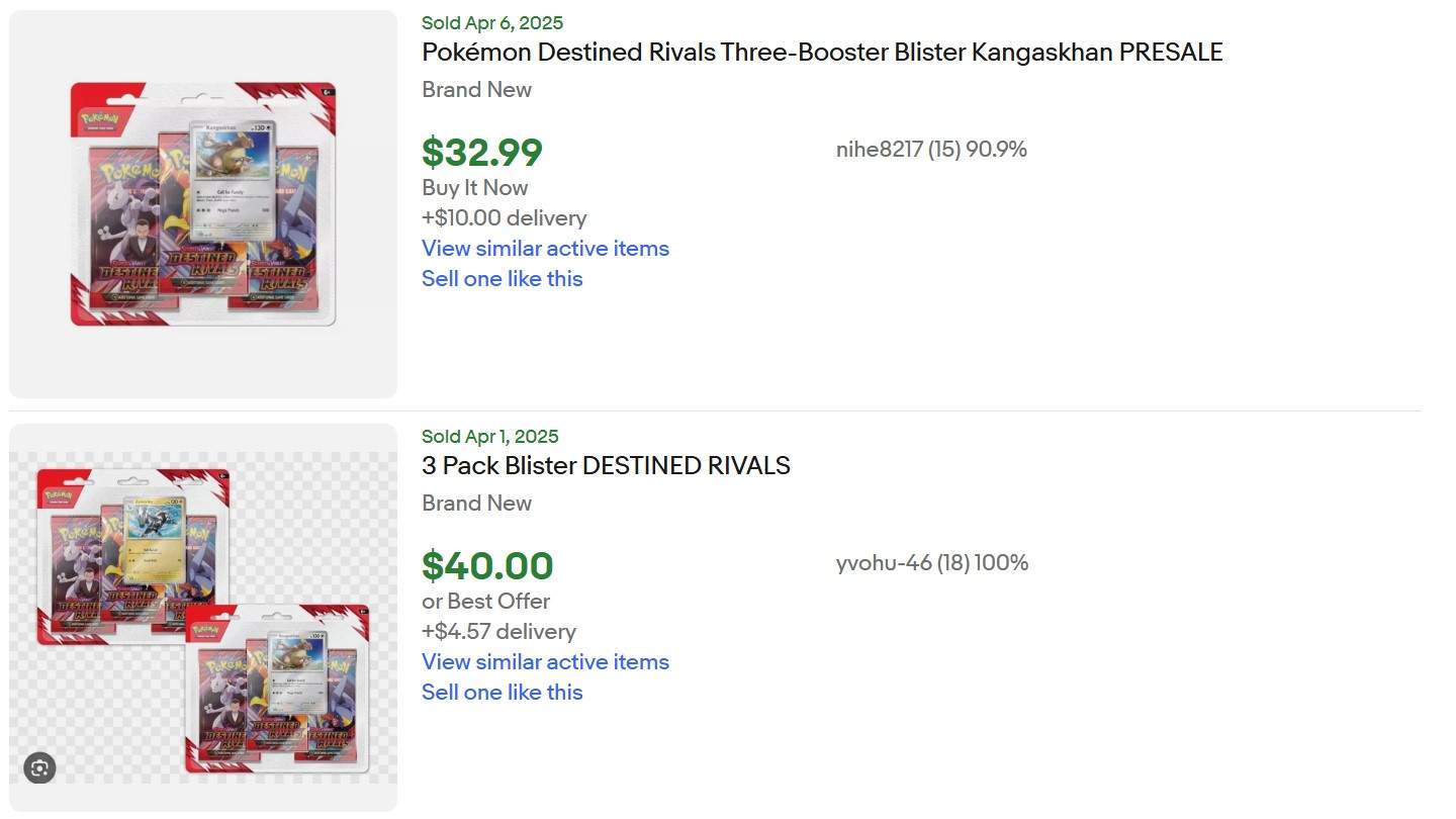 Destined Rivals Blister Pack for Sale