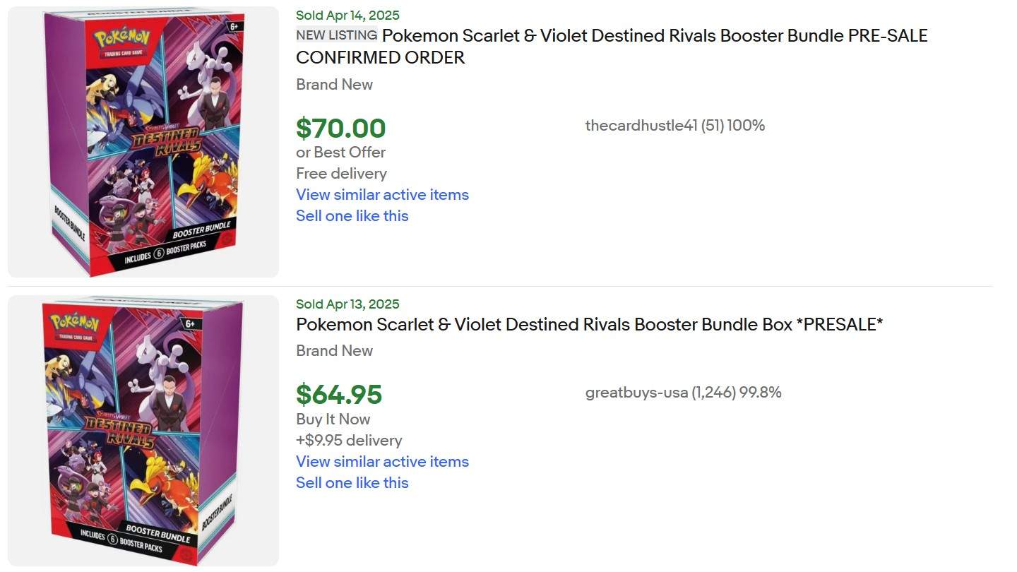 Destined Rivals Booster Bundle for Sale