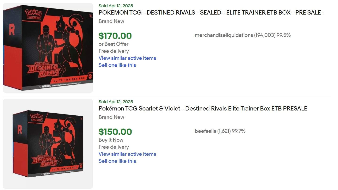 Destined Rivals Elite Trainer for Sale