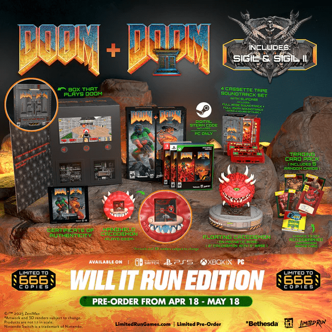 Limited Run Games DOOM Will it Run