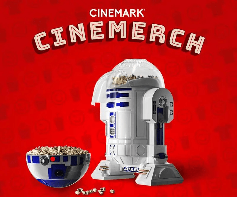 Cinemark Episode III R2D2 Popcorn Bucket