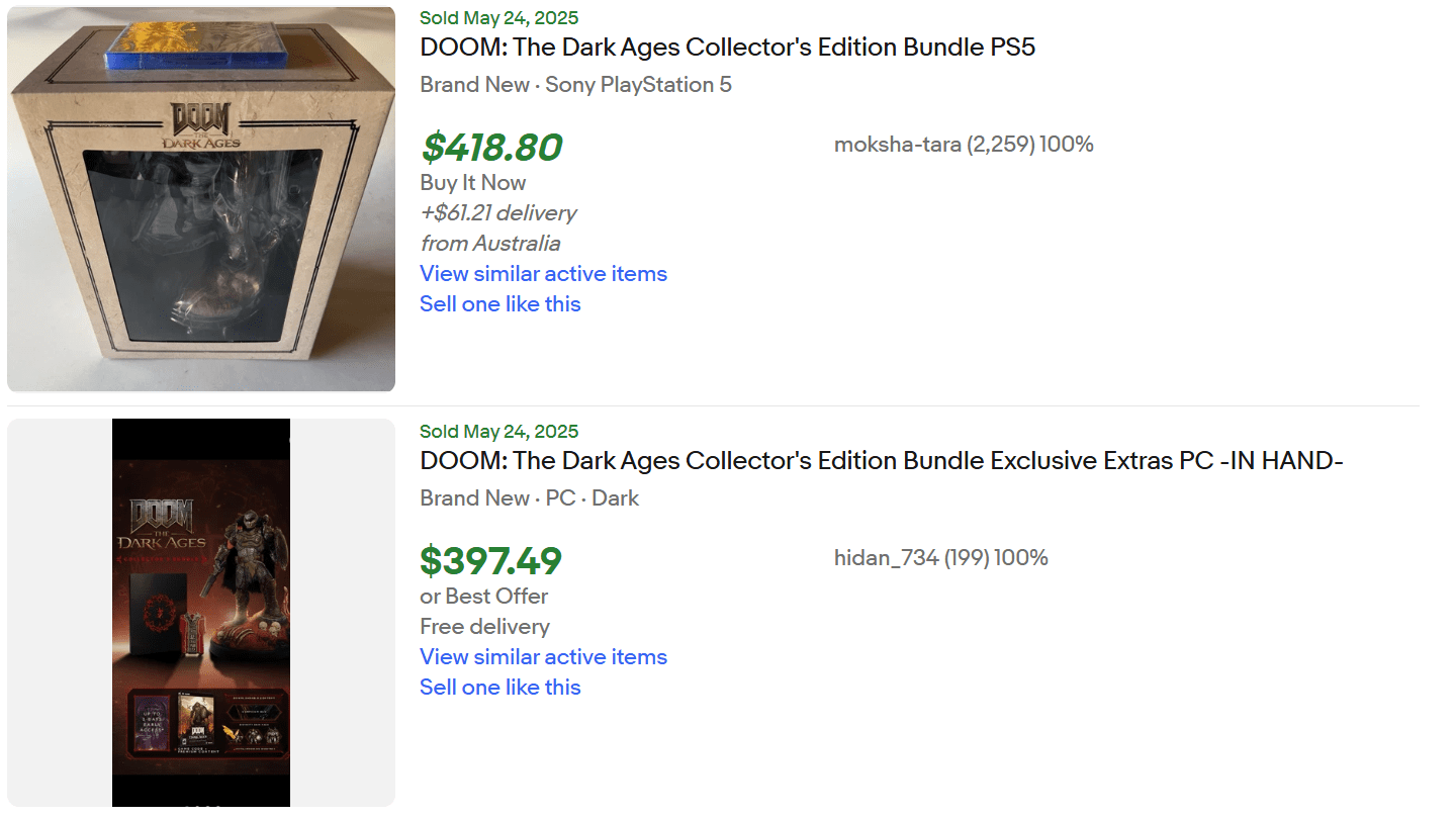 Doom Dark Ages Collector for Sale