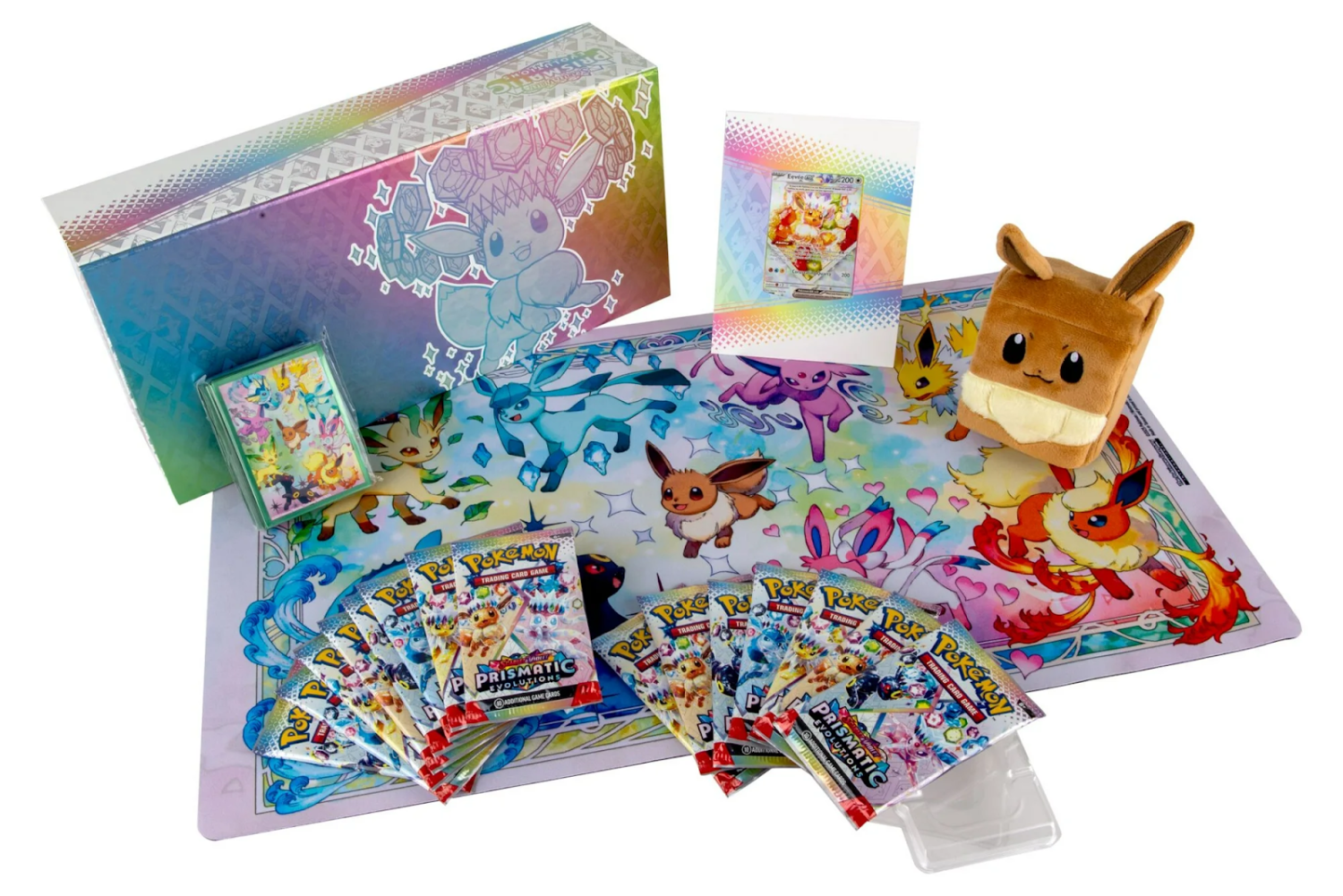Pokemon Prismatic Evolutions SPC Contents Details