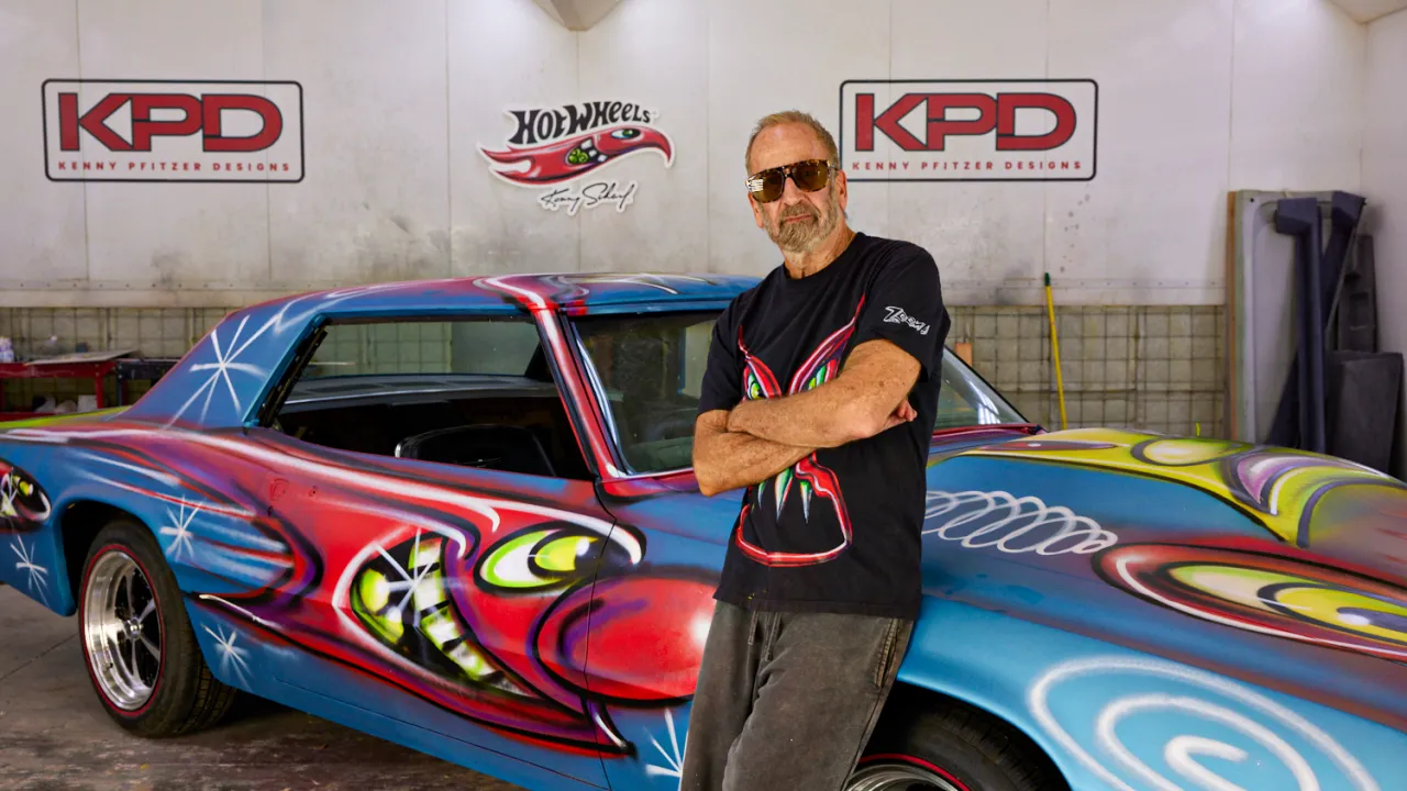 Kenny Scharf Karbombz T-Bird Zooom
