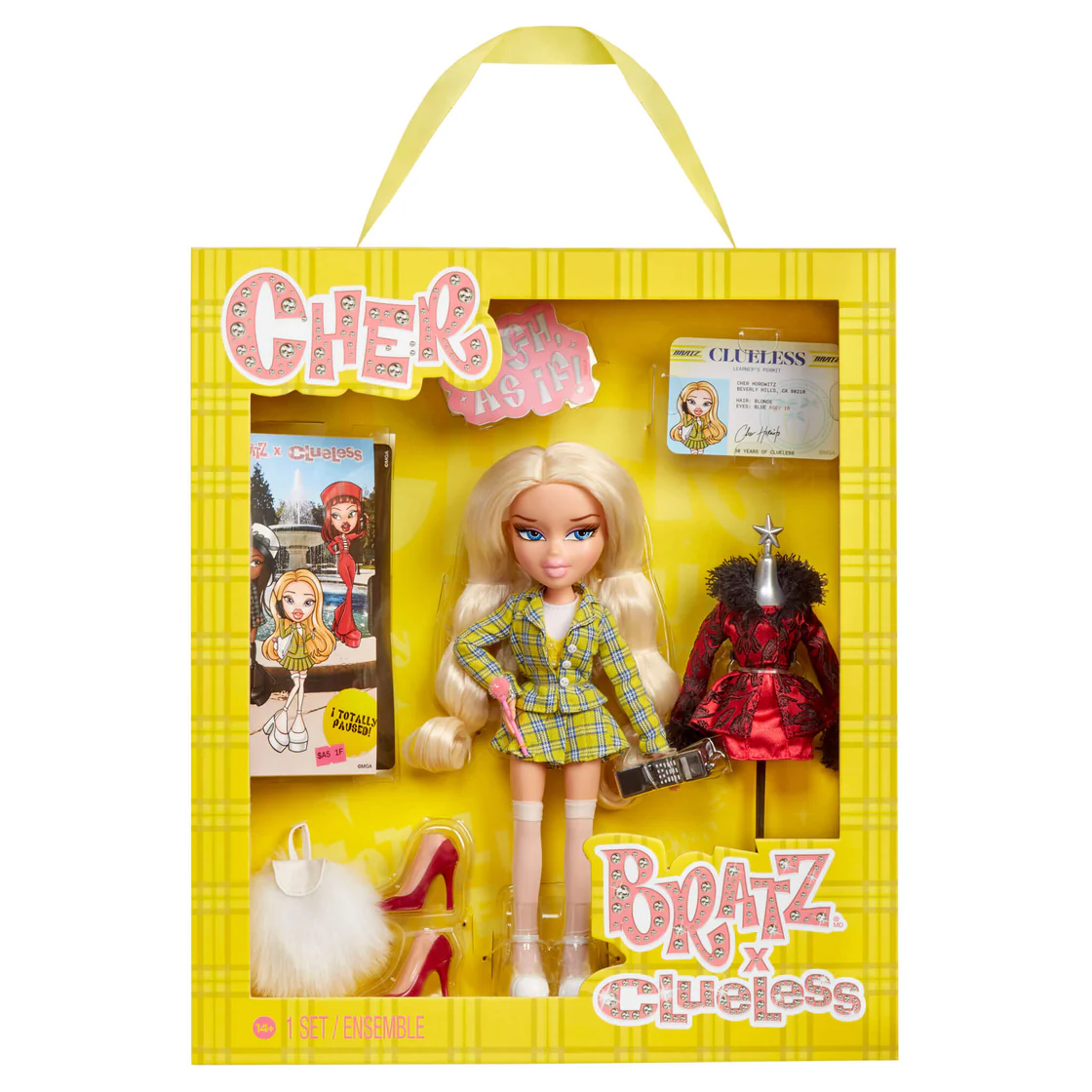 Bratz Cher Doll Clueless Details Accessories