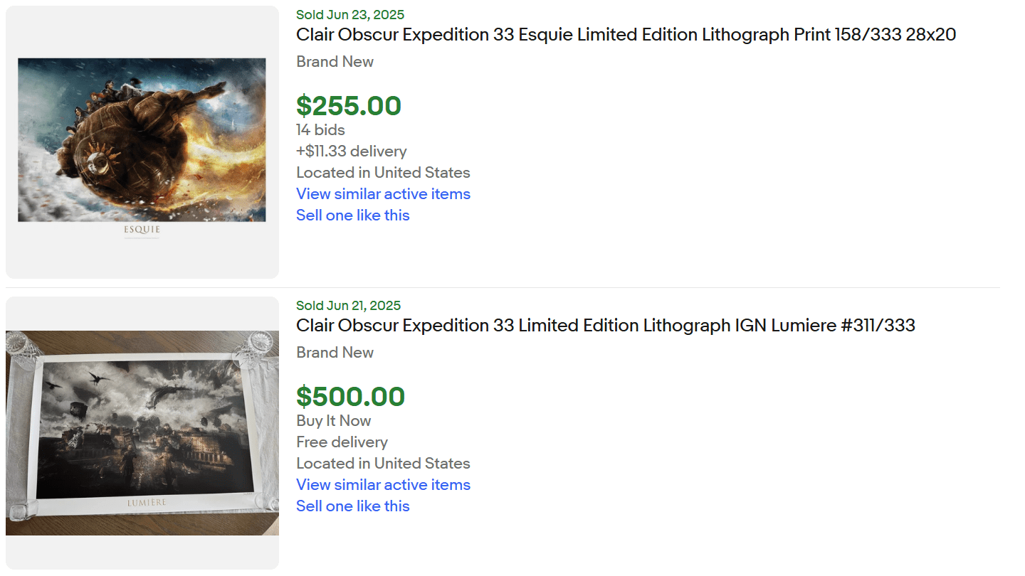 IGN Expedition 33 Lithograph for Sale