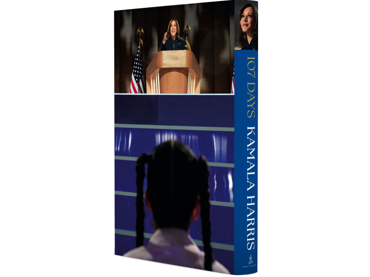 Kamala Harris 107 Days Signed Book