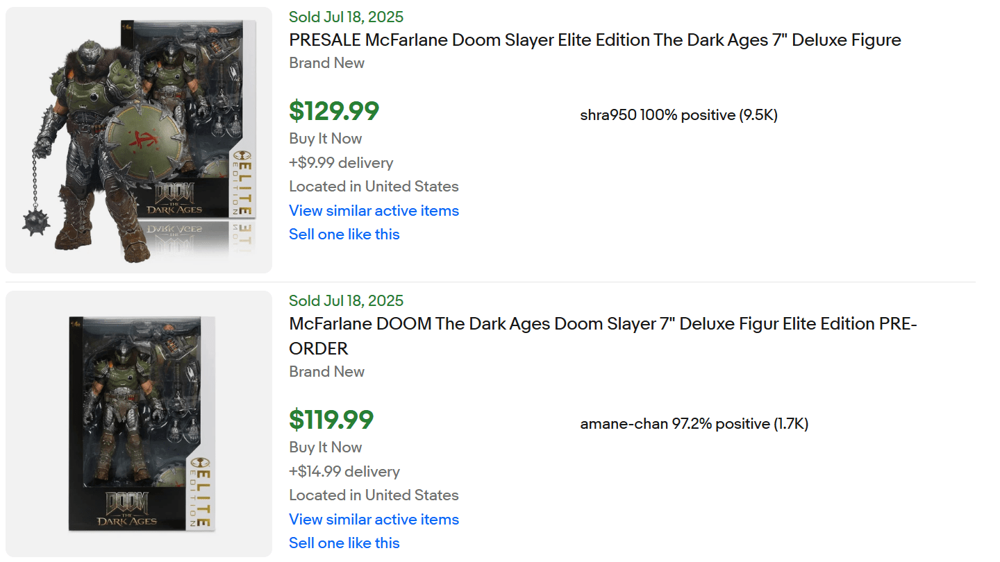 McFarlane Elite Doom for Sale