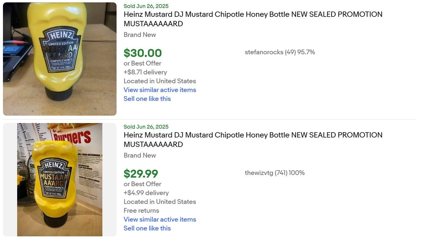Heinz Mustard X Mustaaaaaard for Sale