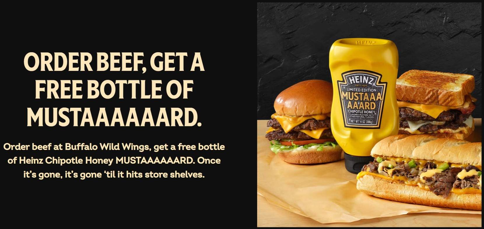 Heinz Mustaaaaaard Buffalo Wild Wings Giveaway