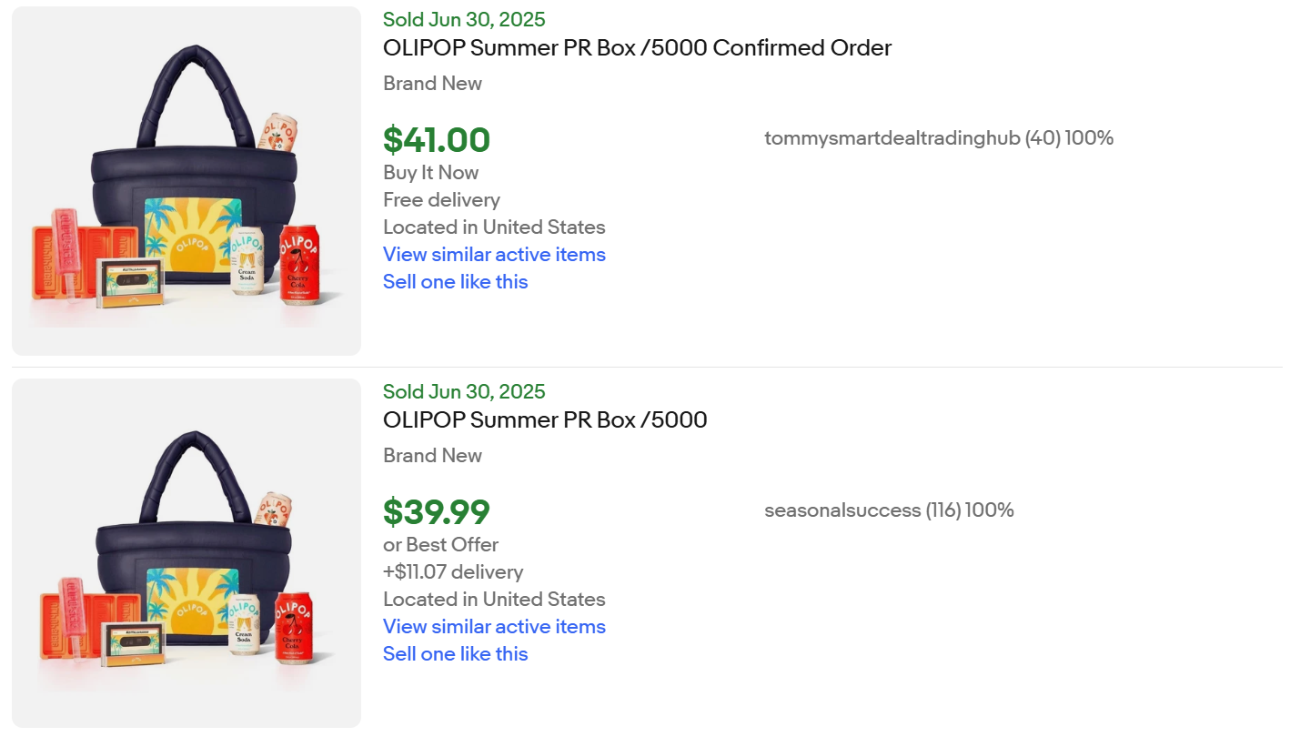 Olipop Summer PR Box for Sale
