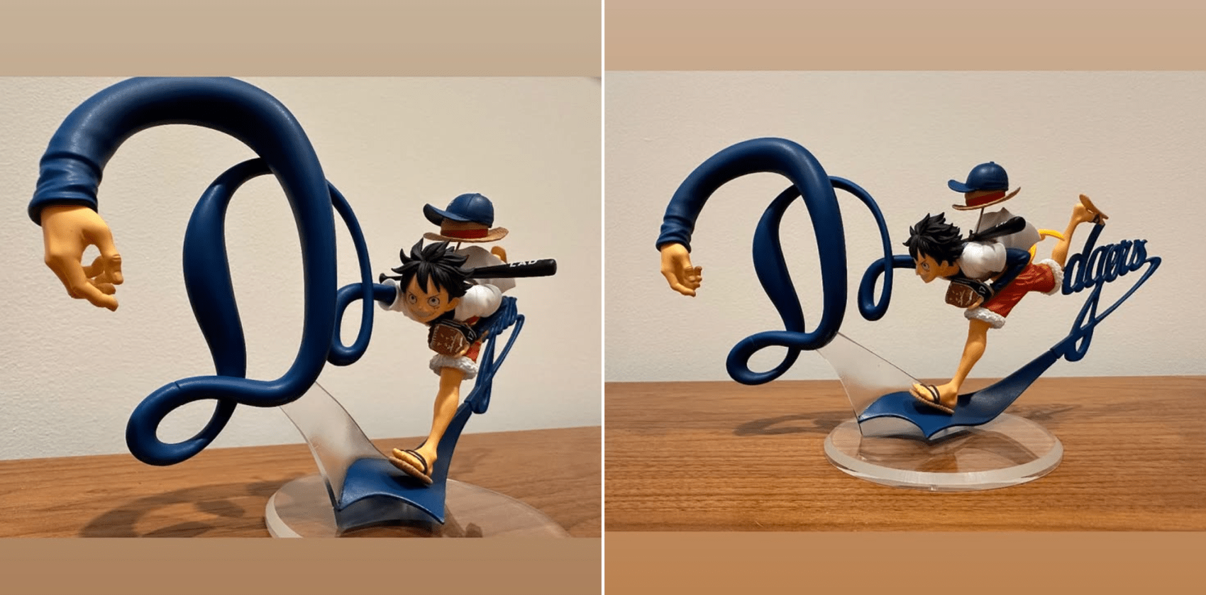 Dodgers Luffy Statue Shohei Ohtani Instagram