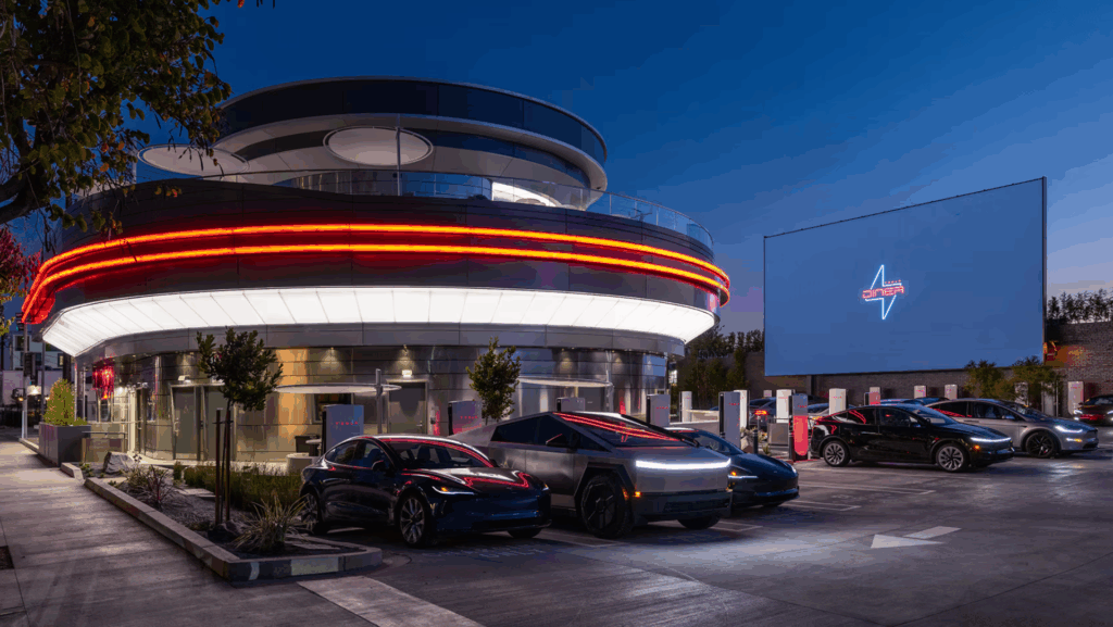 Tesla Diner Merchandise Reseller Optimus Bamboo