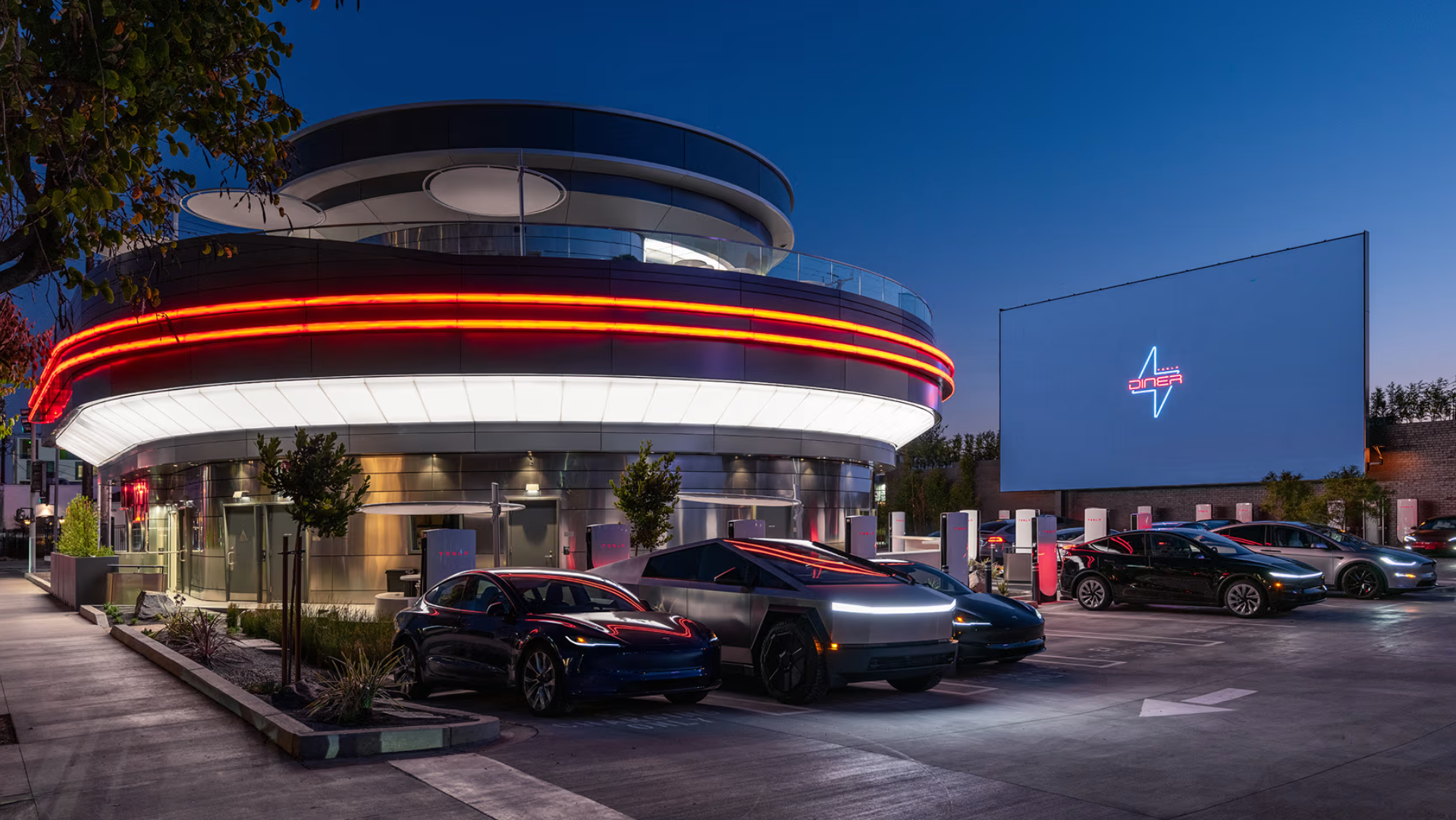 Tesla Diner Merchandise Reseller Optimus Bamboo