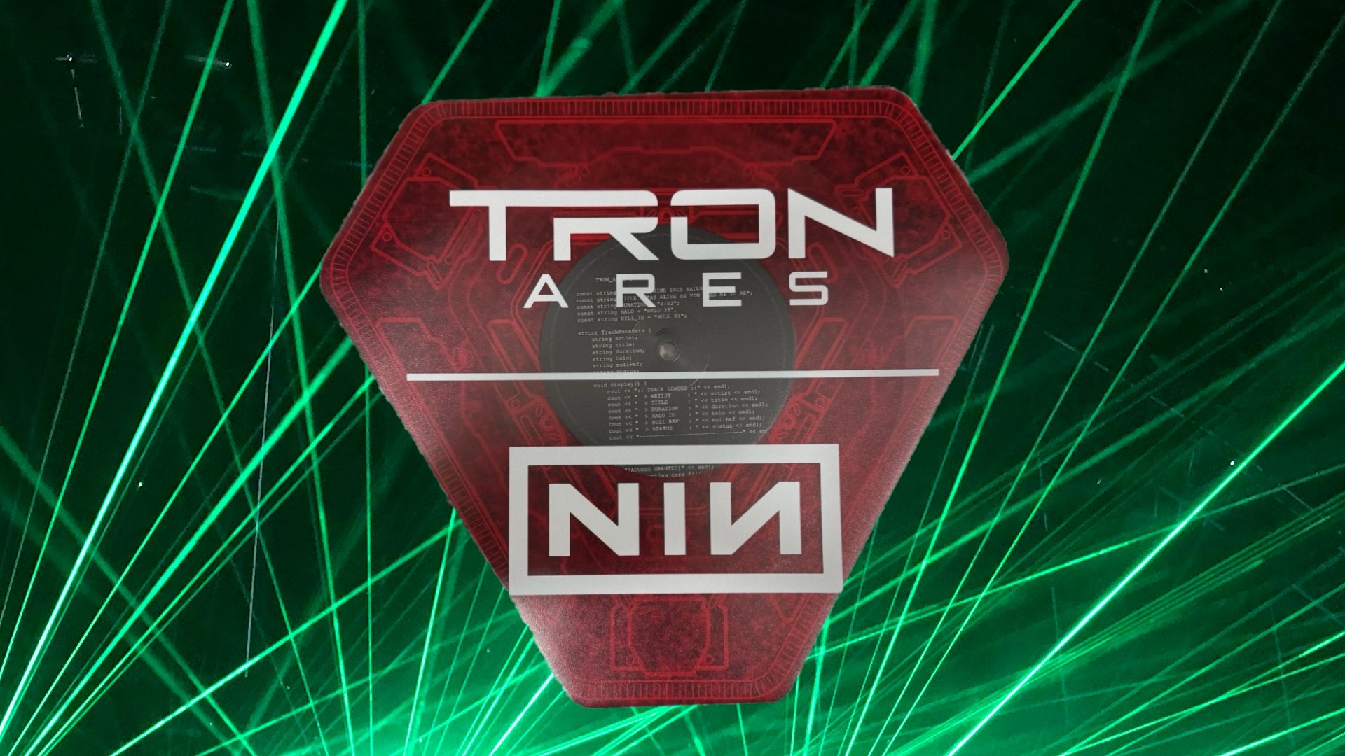 SDCC Tron Ares Vinyl Reseller NIN