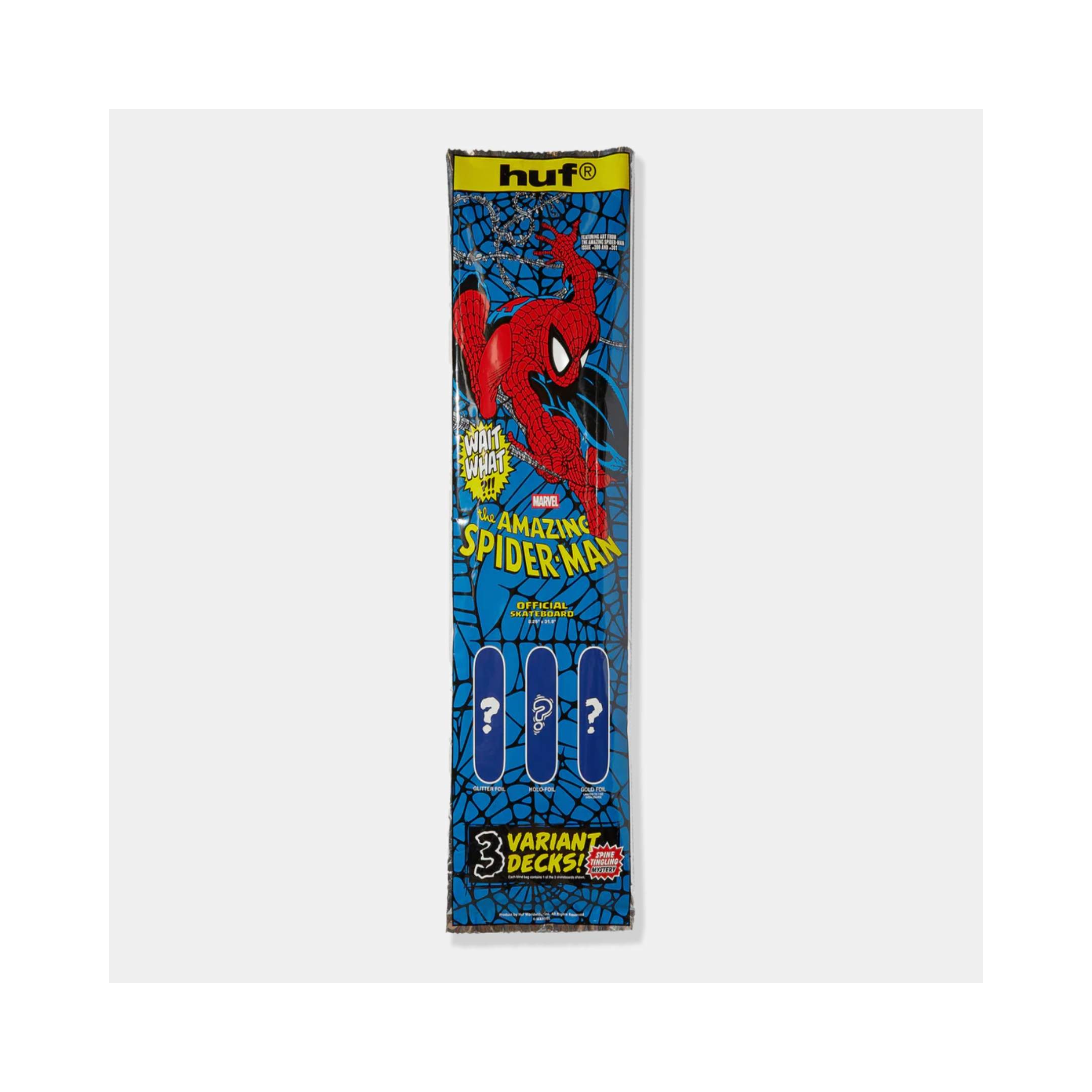 HUF x Marvel Spider-Man Issue 300 Blind Bag Deck
