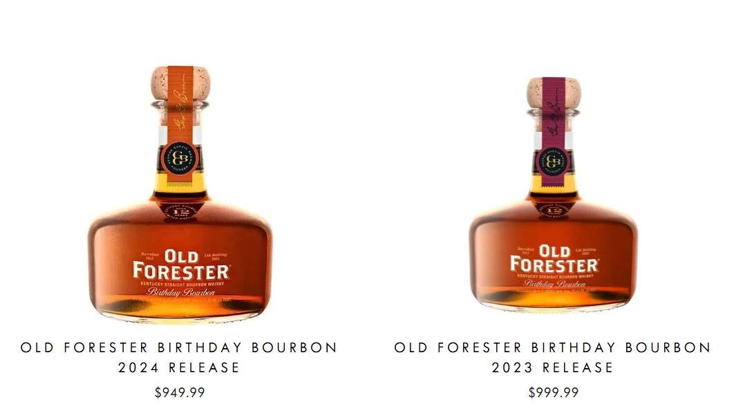 Old Forester Birthday Bourbon for Sale