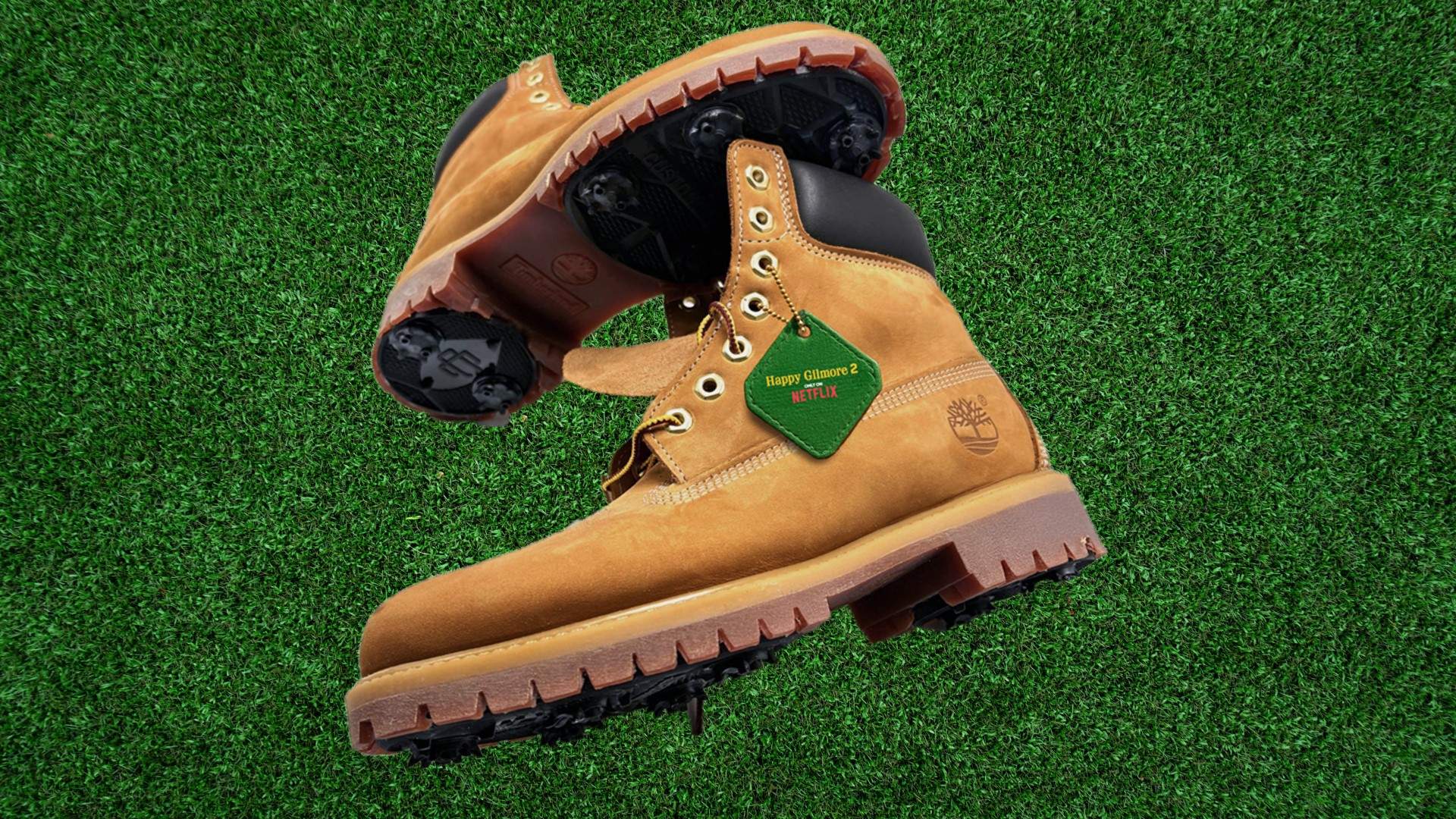 Subway Happy Gilmore Timberland Spike Reseller