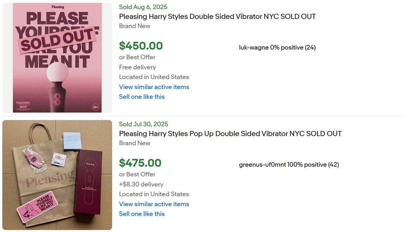 Pleasing Harry Styles Vibrator for Sale