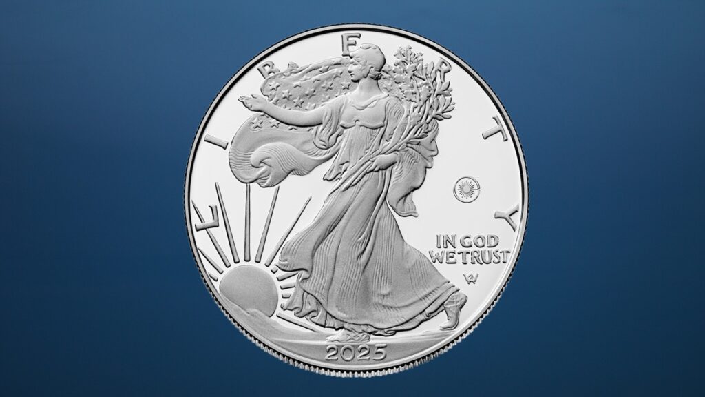 2025 Laser Engraved Eagle Coin Reseller