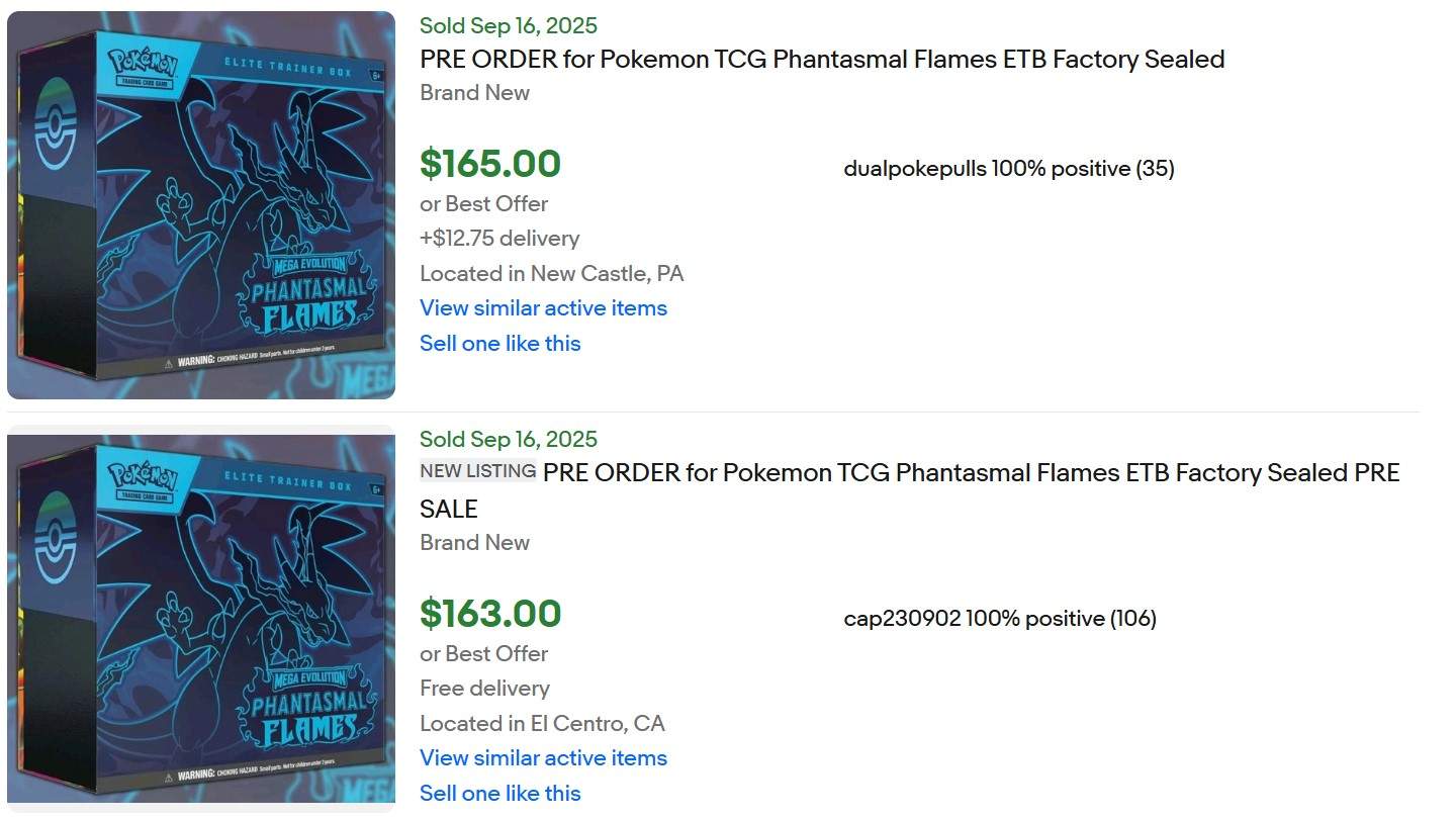 Pokemon Phantasmal Flames ETB for Sale