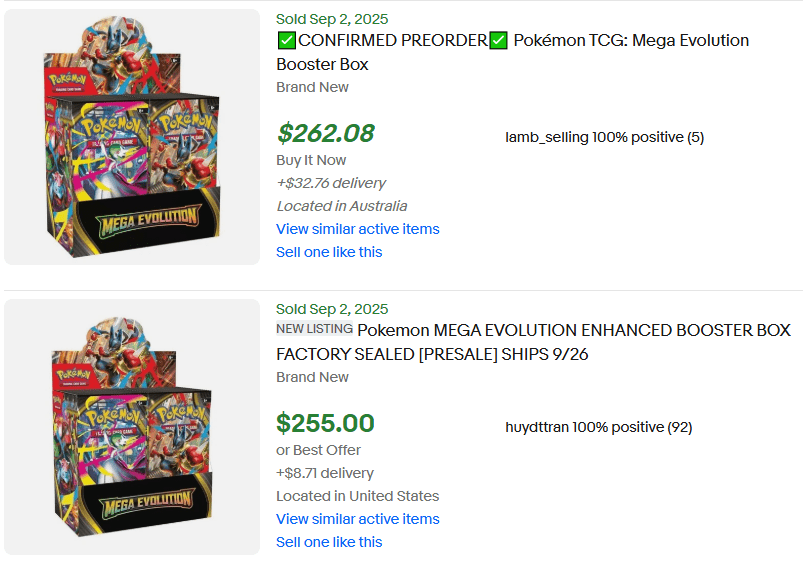 Pokemon Mega Evolution Display for Sale