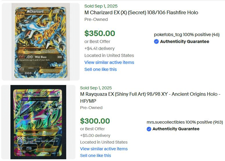 Pokemon TCG Mega Rayquaza for Sale