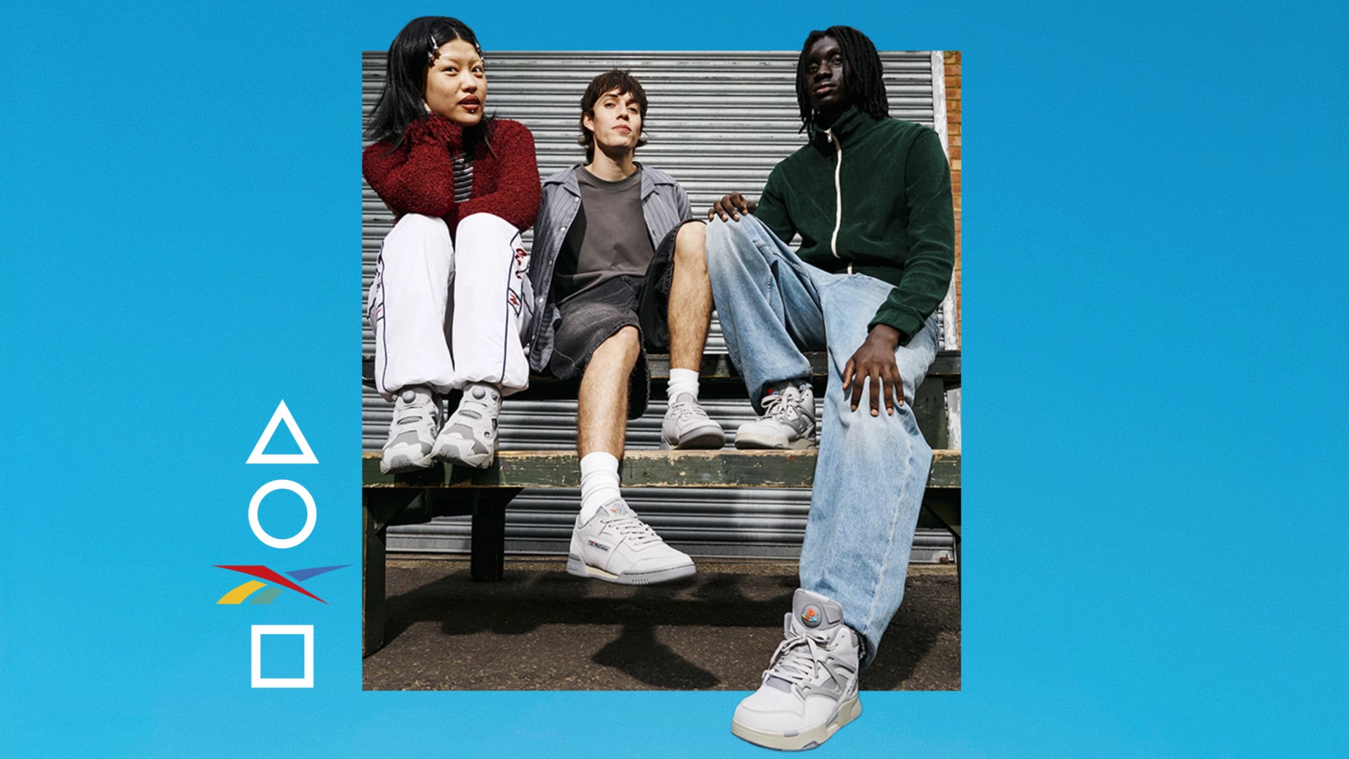 Promo image of Reebok X PlayStation Anniversary Sneaker Collection