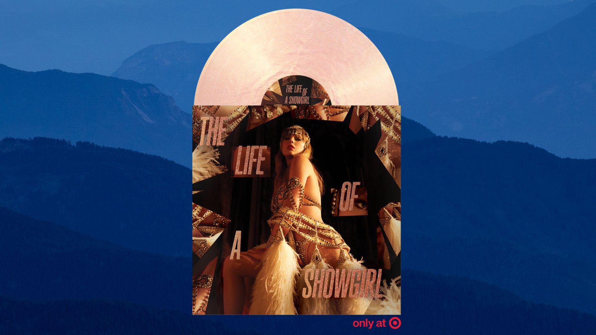 Promotional image of Target-exclusive Summertime Spritz Vinyl for Taylor Swift