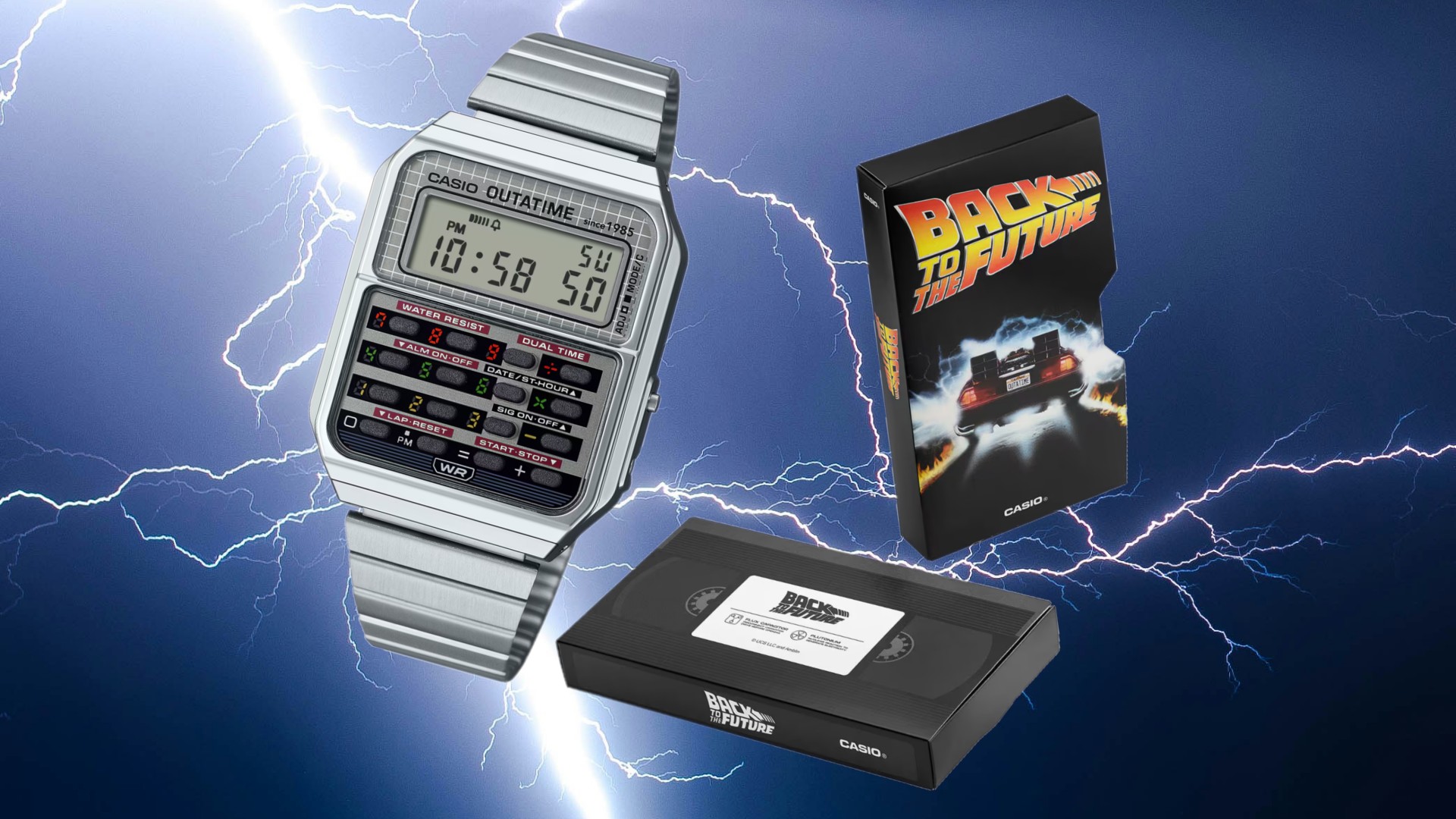 Casio Back to the Future Watch CA-500WEBF-1A