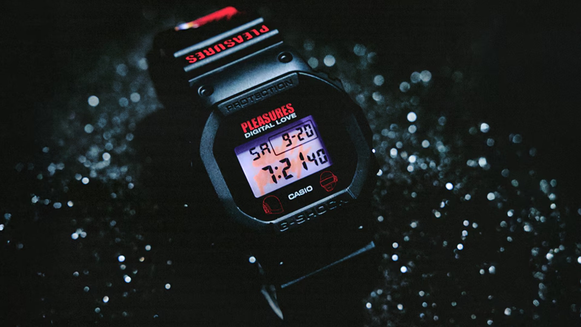 Daft Punk Collaborates With Casio and PLEASURES for a new G-Shock Watch