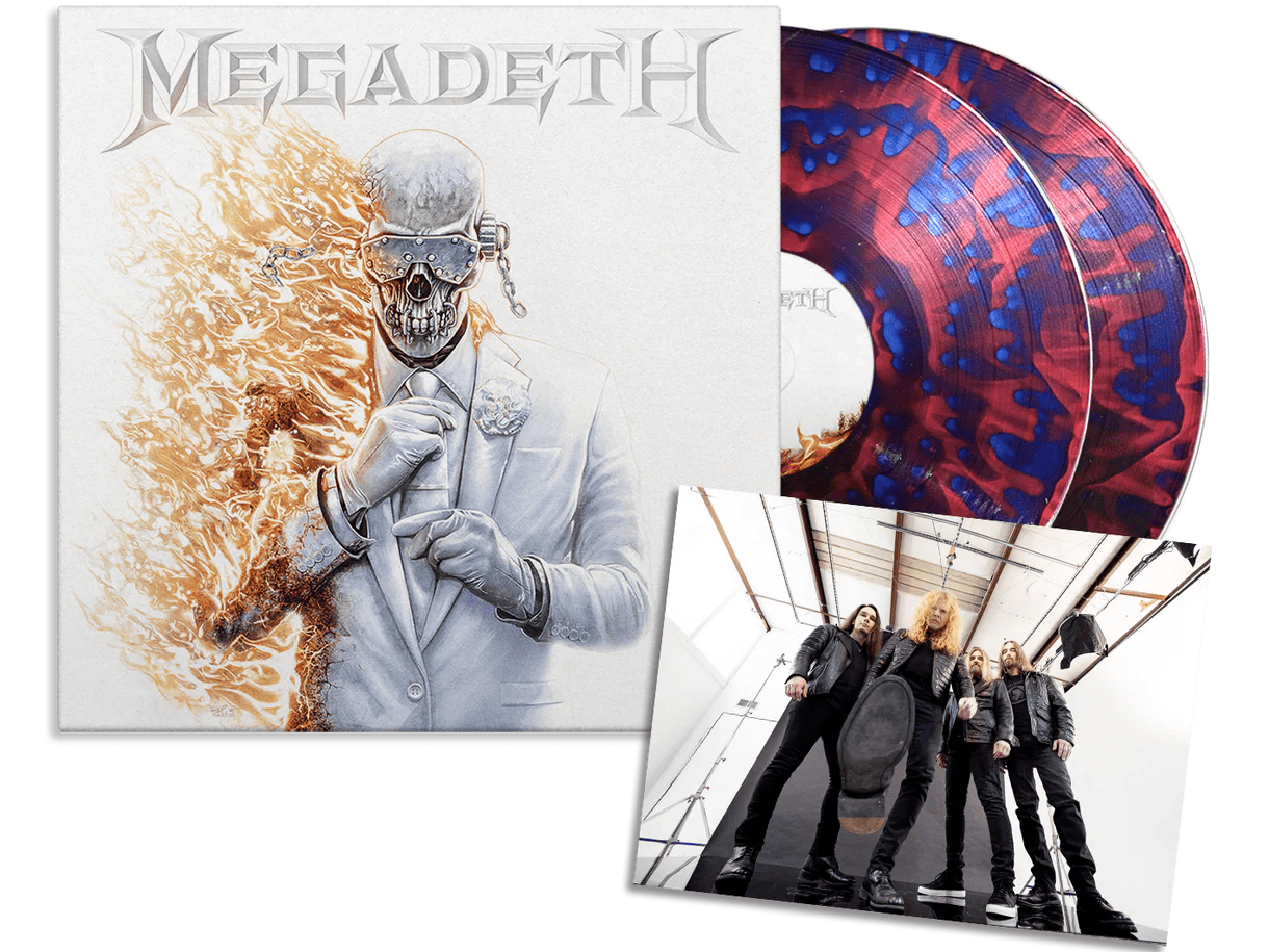 Megadeth Limited Edition vinyl with signed art card