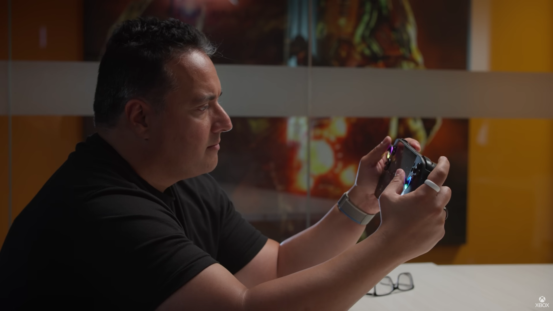 Demo gameplay on the new ROG Xbox Ally X handheld